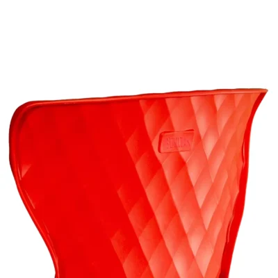 صندلی پایه فلزی بنیزان مدل دیاموند کد B520b رنگ قرمز