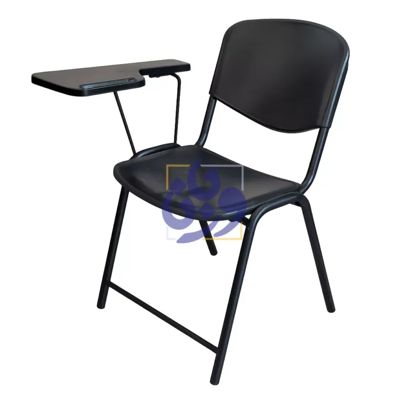 3 صندلی دانشجویی مدل ایده آل مشکی