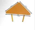 میز مهدکودک مدل مثلث کد TK104 - تصویر 2