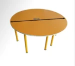 میز مهدکودک مدل دایره دو تکه کد TK108 - تصویر 3