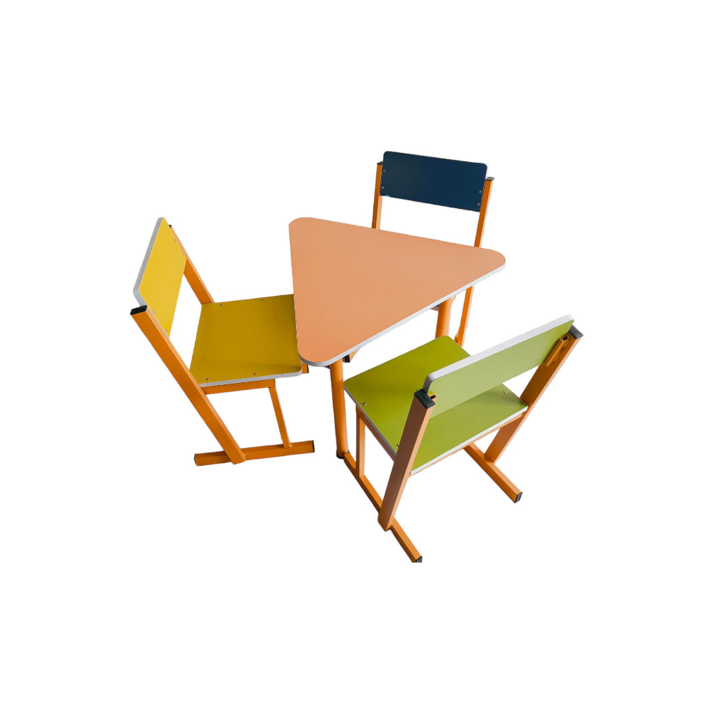 میز مهدکودک مدل مثلث کد TK104