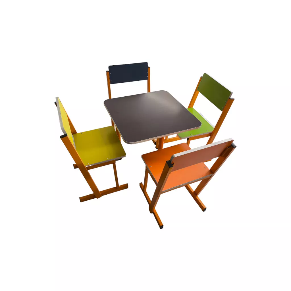 میز مهدکودک مدل مربع کد TK101