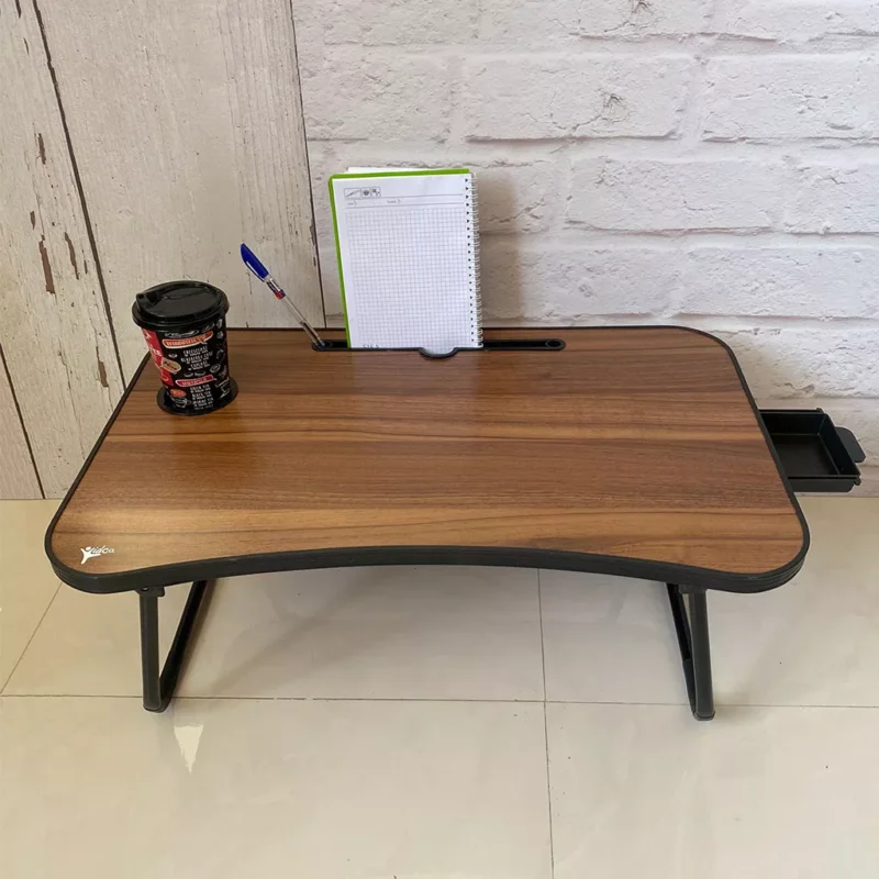 tasho-zamini میز تحریر تاشو زمینی 45 در 68 همراه کشو و جالیوانی