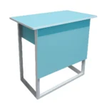 میز معلم مدل مینیمال طبقه دار کد mm-02