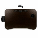 میز تحریر تاشو زمینی 45 در 68 همراه کشو و جالیوانی