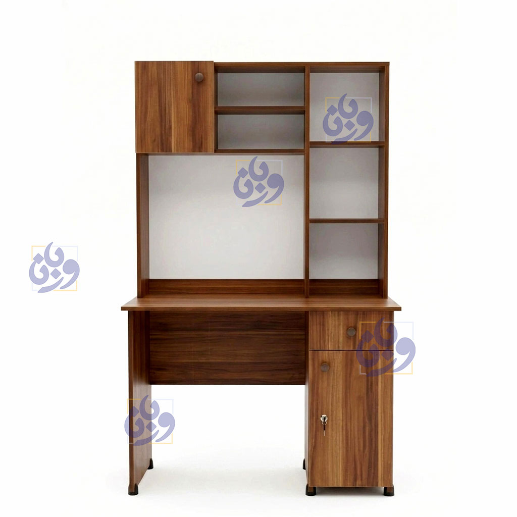 میز تحریر کتابخانه دار مدرن