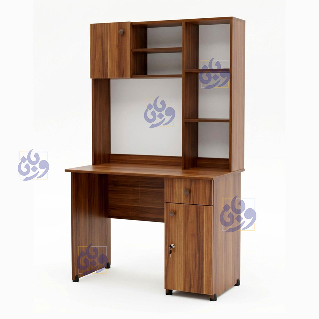میز تحریر کتابخانه دار مدرن